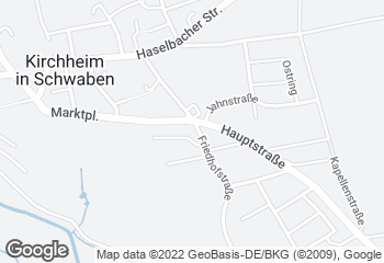 Karte mit Standort von Bäckerei Bosch GmbH