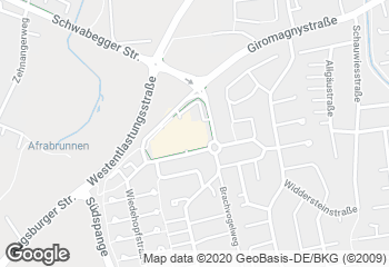 Karte mit Standort von Ihle Marktkauf Schwabmünchen