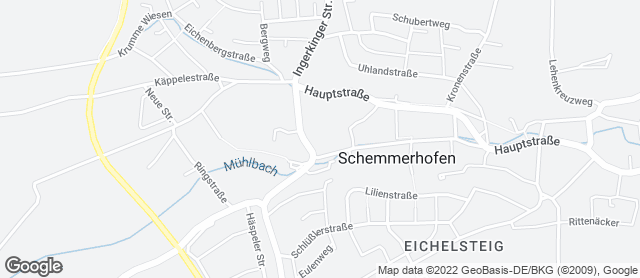 Karte mit Standort von Bäckerei Keck GmbH & Co.KG
