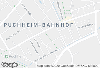 Karte mit Standort von Ihle AEZ Puchheim