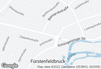 Karte mit Standort von Bäckerei Nau