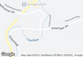 Karte mit Standort von Bäckerei Sauter