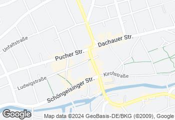 Karte mit Standort von Bäckerei Konditorei Martin Reicherzer