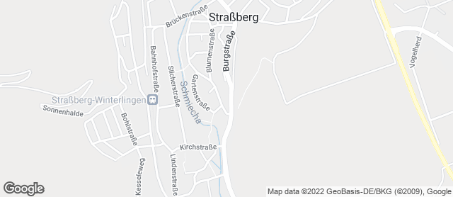 Karte mit Standort von Bäckerei Ströbel