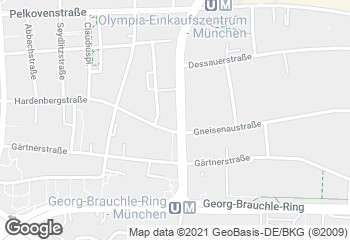 Karte mit Standort von Ferdinands Backgenuss
