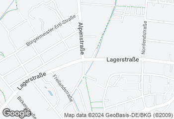 Karte mit Standort von Bäckerei-Konditorei Hünsche GmbH