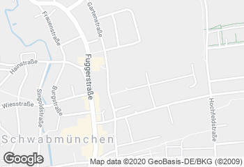 Karte mit Standort von Ihle Rewe Schwabmünchen