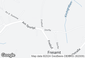 Karte mit Standort von Bäckerei Gerber