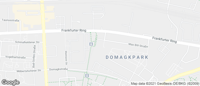 Karte mit Standort von Privat Bäckerei Wimmer Bauhausplatz