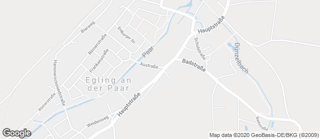 Karte mit Standort von Bäckerei Schickinger