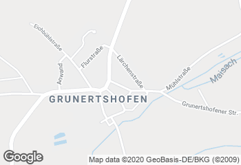 Karte mit Standort von Bäckerei Nau