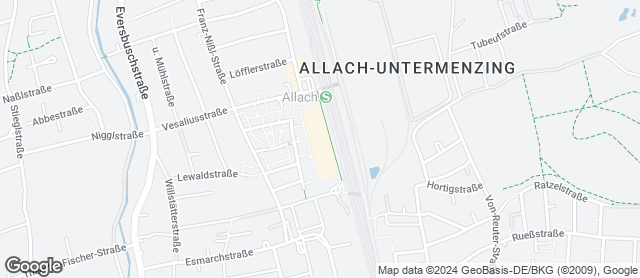 Karte mit Standort von Bäckerei & Konditorei Ludwig Riedmair GmbH Filiale Allach
