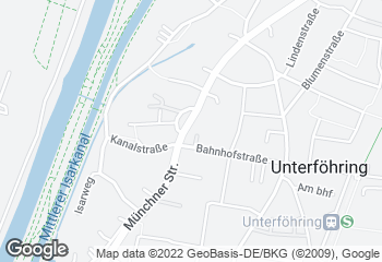 Karte mit Standort von Familienbäckerei Kistenpfennig - Fil. Unterföhring Stadt