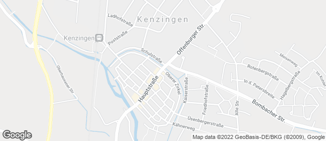 Karte mit Standort von Bäckerei Kammers