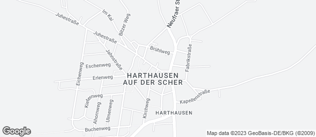 Karte mit Standort von Bäckerei Sauter