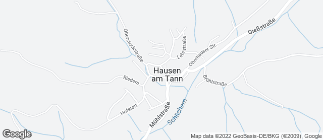 Karte mit Standort von Bäckerei Besenfelder GmbH