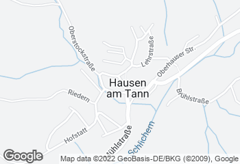 Karte mit Standort von Bäckerei Besenfelder GmbH
