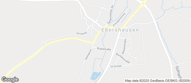Karte mit Standort von Bäckerei Vogt