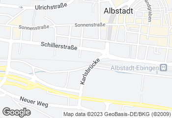 Karte mit Standort von Backhaus Mahl