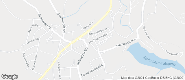 Karte mit Standort von Bäckerei Besenfelder GmbH