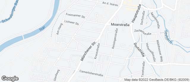 Karte mit Standort von Familienbäckerei Kistenpfennig - Fil. Ismaning City