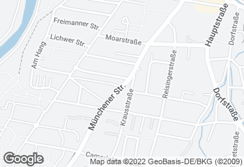 Karte mit Standort von Familienbäckerei Kistenpfennig - Fil. Ismaning City