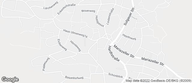 Karte mit Standort von Brantner Bäck GmbH & Co. KG