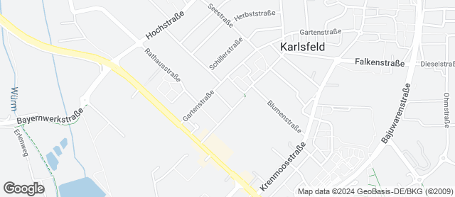 Karte mit Standort von Backstube Wünsche GmbH