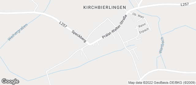 Karte mit Standort von Bäckerei Brunner