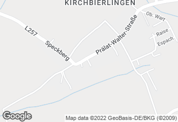 Karte mit Standort von Bäckerei Brunner