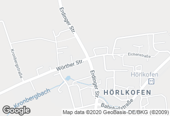 Karte mit Standort von Bäckerei Schauer GmbH