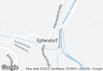 Karte mit Standort von Bäckerei Stickel