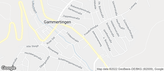 Karte mit Standort von Bäckerei Bogenschütz