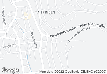 Karte mit Standort von Bäckerei Dieterle