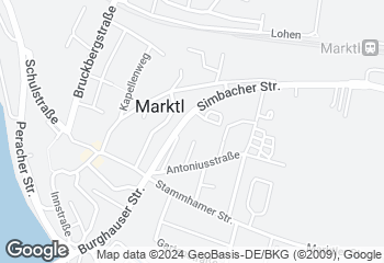 Karte mit Standort von Bäckerei Backstube Wünsche GmbH