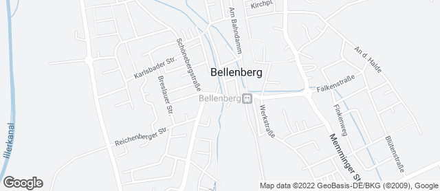 Karte mit Standort von Bäckereibetriebe Betz Gmbh