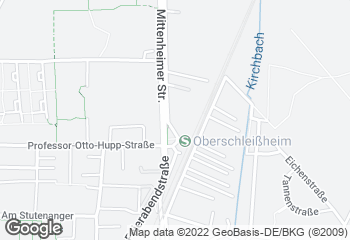 Karte mit Standort von Familienbäckerei Kistenpfennig