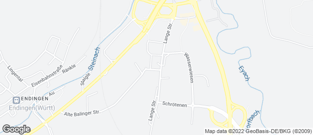 Karte mit Standort von Meisterbäckerei Schneckenburger