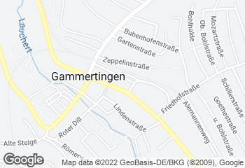 Karte mit Standort von Bäckerei Sauter