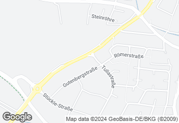 Karte mit Standort von Bäckerei Heitzmann GmbH & Co. KG