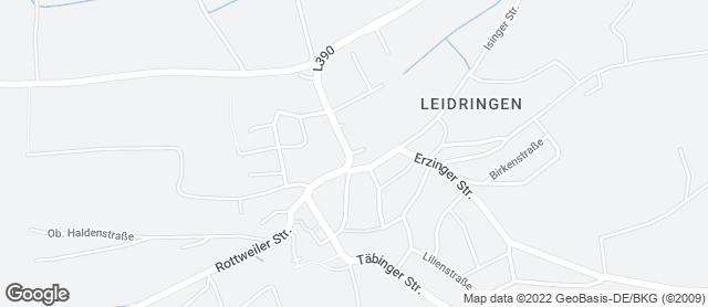Karte mit Standort von Bäckerei Keck