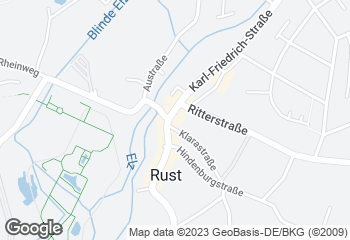 Karte mit Standort von Bäckerei & Café Lang