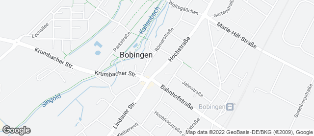 Karte mit Standort von Bäckerei Balletshofer GmbH