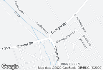 Karte mit Standort von Bäckerei Staib GmbH & Co. KG