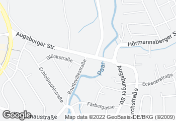 Karte mit Standort von Stadtbäckerei Scharold OHG