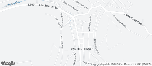 Karte mit Standort von Backhaus Mahl