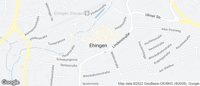 Karte mit Standort von Bäckerei Mäschle OHG