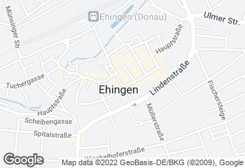 Karte mit Standort von Bäckerei Mäschle OHG