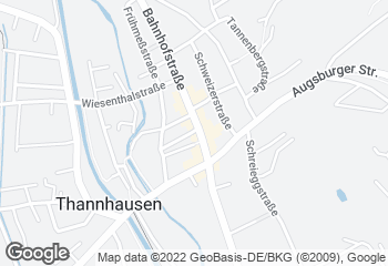 Karte mit Standort von Bäckerei Weindl GmbH
