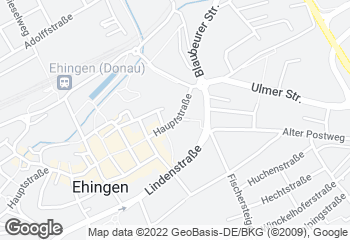 Karte mit Standort von Bäckerei Nussbaumer